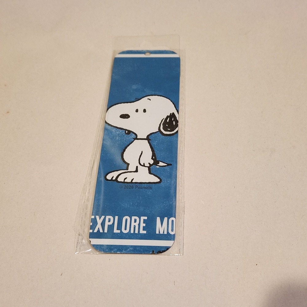 Snoopy Metal Bookmark Peanuts